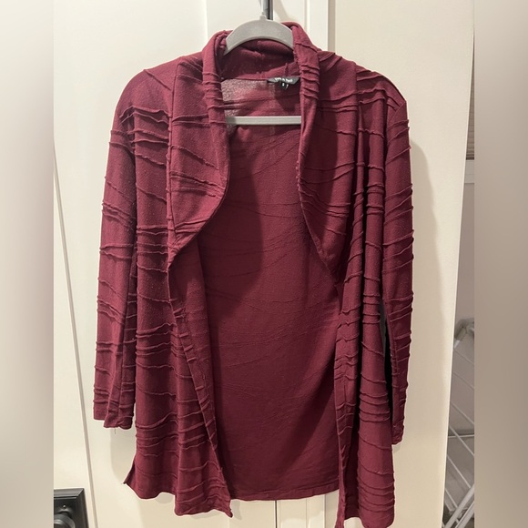 Yak n Yeti Sweaters - Yak n Yeti Size Small Maroon Cardigan